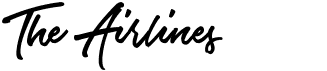 preview image of the The Airlines font