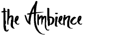 preview image of the The Ambience font