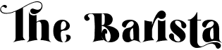 preview image of the The Barista font