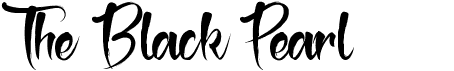 preview image of the The Black Pearl font