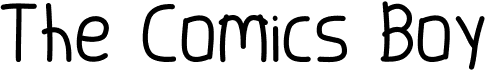preview image of the The Comics Boy font