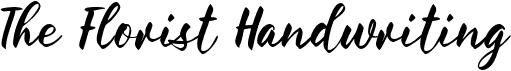 preview image of the The Florist Handwriting font