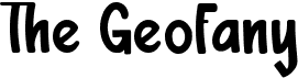 preview image of the The Geofany font
