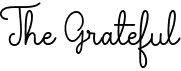 preview image of the The Grateful font