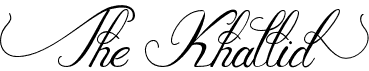 preview image of the The Khallid font