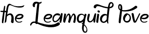 preview image of the The Leamquid Love font