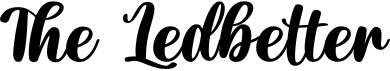 preview image of the The Ledbetter font