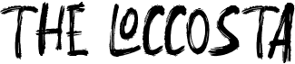 preview image of the The Loccosta font
