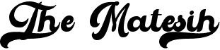 preview image of the The Matesih font