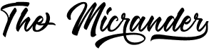 preview image of the The Micrander font