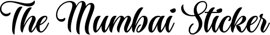 preview image of the The Mumbai Sticker font