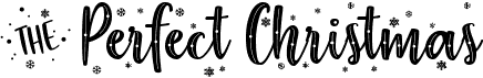 preview image of the The Perfect Christmas font