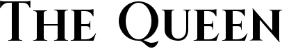 preview image of the The Queen font