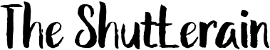preview image of the The Shutterain font