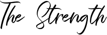preview image of the The Strength font