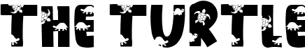 preview image of the The Turtle font