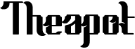 preview image of the Theapot font