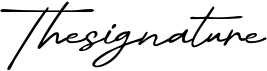 preview image of the Thesignature font