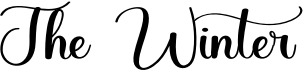 preview image of the The Winter font