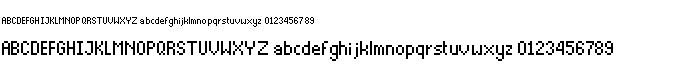 preview image of the Thintel font