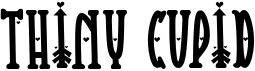 preview image of the Thiny Cupid font