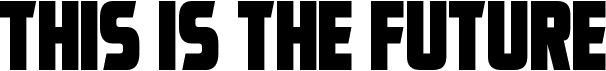 preview image of the This Is The Future font