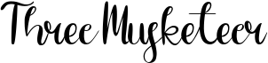 preview image of the Three Musketeer font