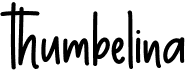preview image of the Thumbelina font