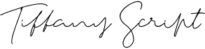 preview image of the Tiffany Script font