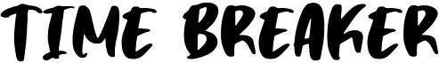 preview image of the Time Breaker font