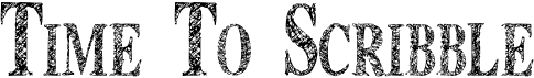 preview image of the Time To Scribble font