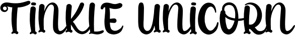 preview image of the Tinkle Unicorn font
