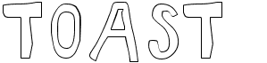 preview image of the Toast font