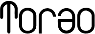 preview image of the Torao font