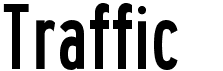preview image of the Traffic font