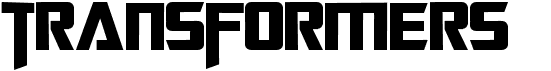 preview image of the Transformers Movie font