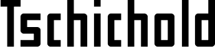 preview image of the Tschichold font