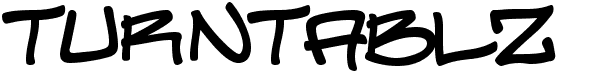 preview image of the Turntablz BB font
