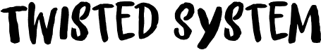 preview image of the Twisted System font