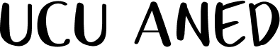 preview image of the Ucu Aned font