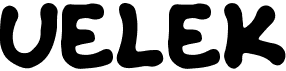 preview image of the Uelek font