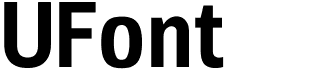 preview image of the UFont font