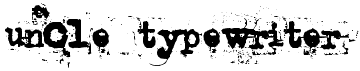preview image of the Uncle Typewriter font
