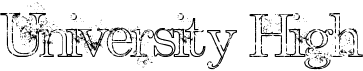 preview image of the University High font