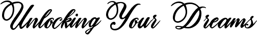 preview image of the Unlocking Your Dreams font