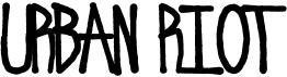 preview image of the Urban Riot font