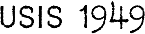 preview image of the USIS 1949 font