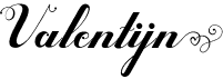preview image of the Valentijn font