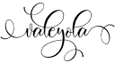 preview image of the Valeyola font