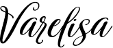 preview image of the Varelisa font